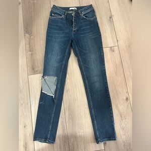 Anine Bing High-Rise Skinny Leg Jeans